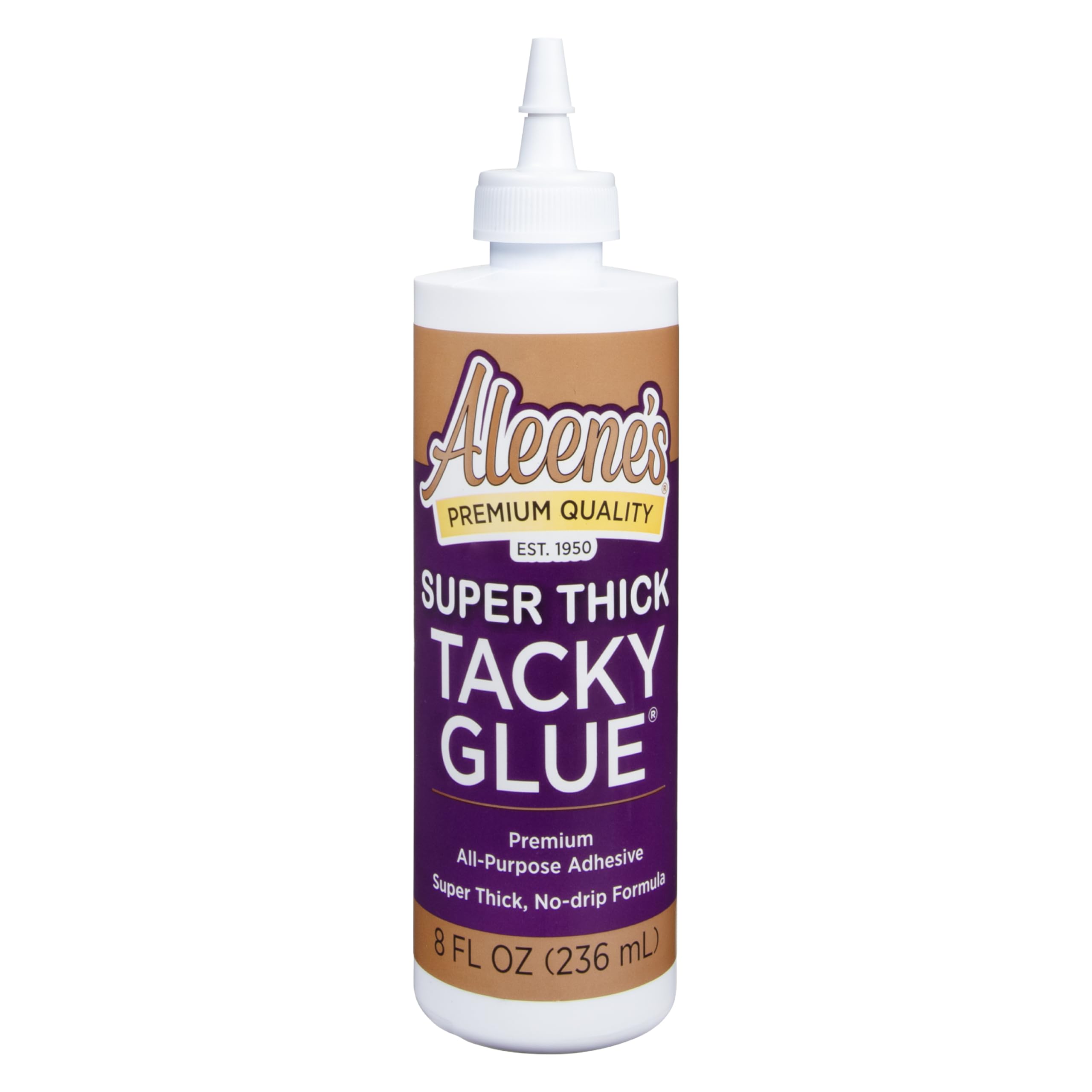 Aleene'sSuper Thick 8oz Tacky Glue, 8 FL OZ, White