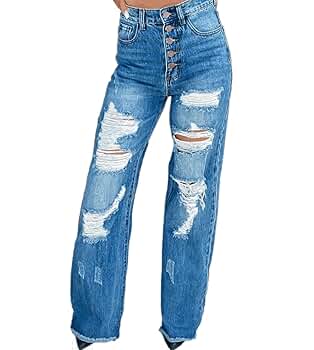 パンツ Rubbing Straight Leg Loose Denim Pants Rubbing Straight Leg Loose Denim Pants – ULTIMUS