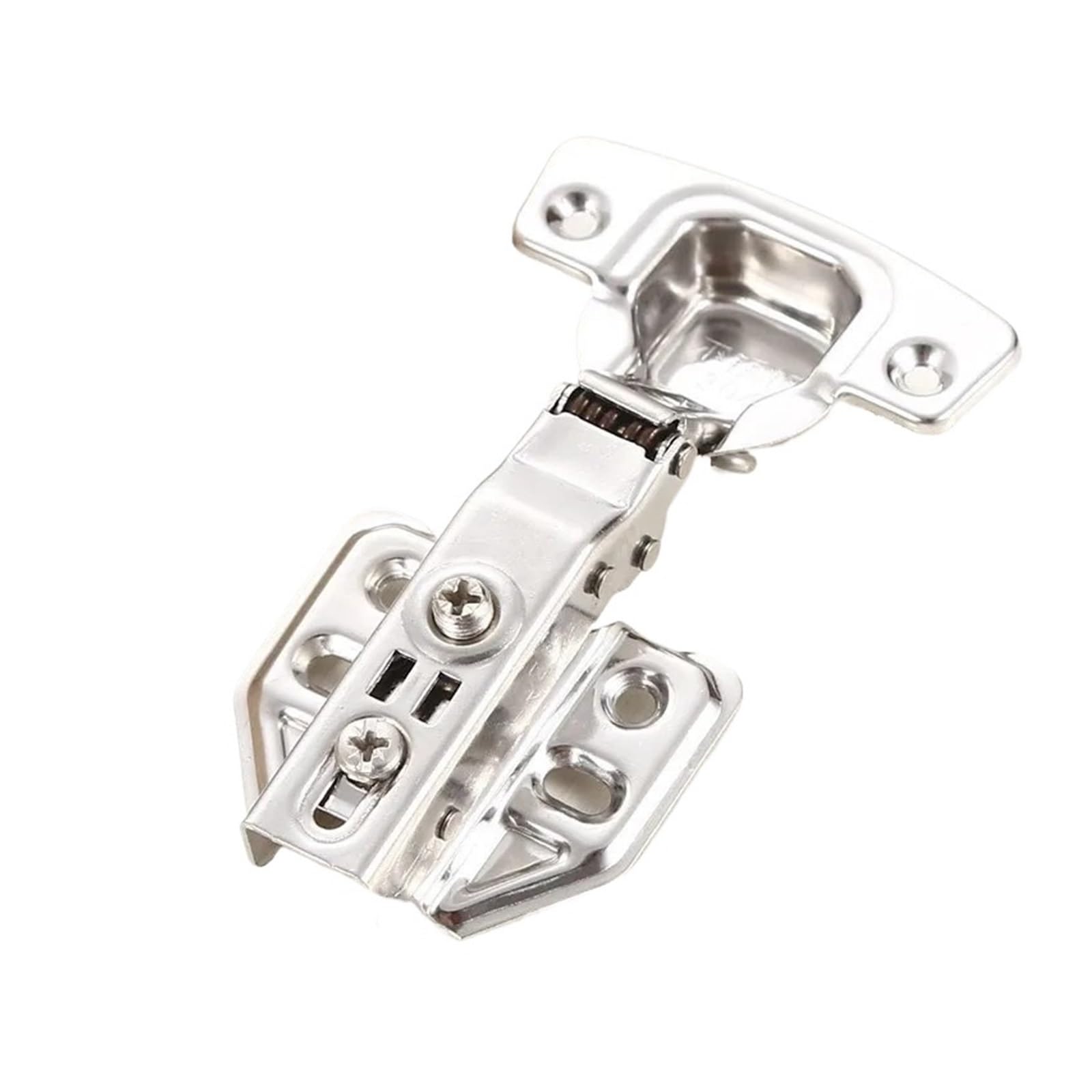 Rugaikerba Large Bend-10Pcs 304 Stainless Steel Hydraulic Pipe Hinges
