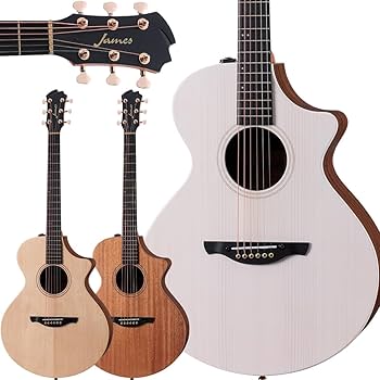 Amazon | James J-300CII シースルーホワイト エレアコ 生音エフェクト