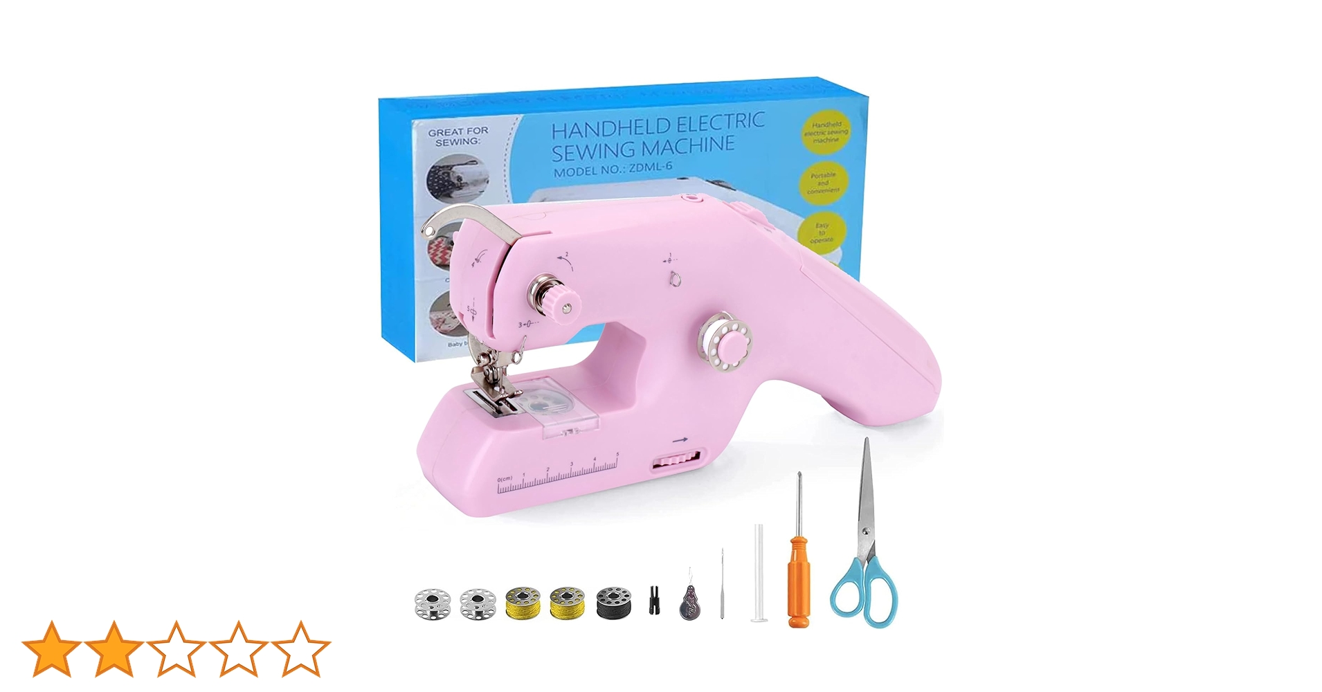 ハンドミシン Amazon | ハンドミシン 初心者向き ハンディミシン コンパクトハンディ