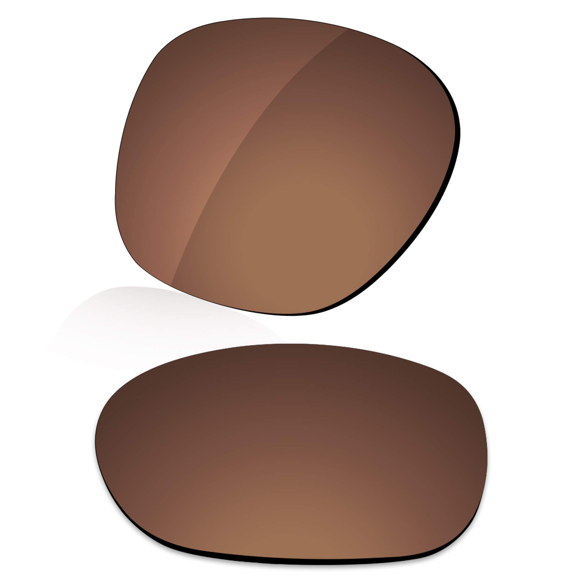 Lenzreborn Men's Rust Brown - Polarized Polarized Lens Replacet For Oakley Garage Rock Oo9175 Sunglass