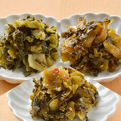 お漬物 九州たかな 辛子たかな ゆずこしょう高菜 厳選オススメ 3種詰め合わせ