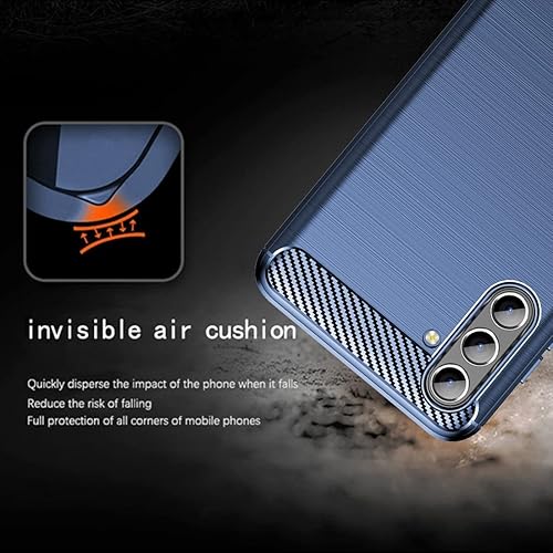 Miniatura 4 de Folmeikat Diseñado para Samsung Galaxy A13 5G, TPU suave delgado moda funda protectora teléfono 6.5 "Samsung Galaxy A13 4G (azul)