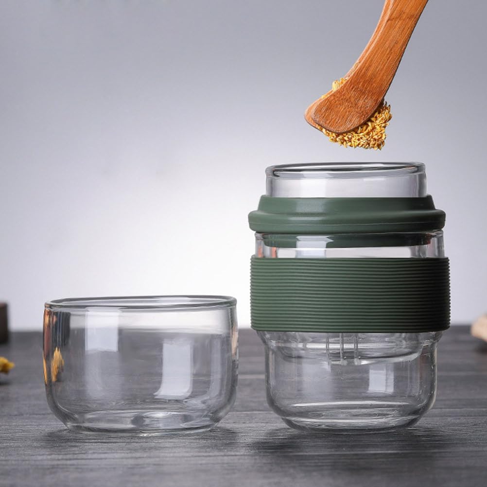 Portable Travel Tea Set with High Borosilicate Glass Teapot and Teacup All-in-One Kit with Carrying Case for Outdoor Home and Office Use - Image 7