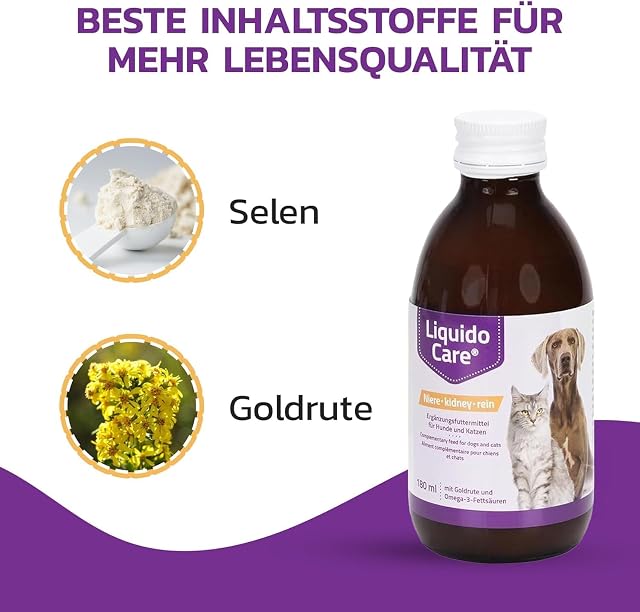 Foto 5 de 8 de LiquidoCare Riñón - 180ml - Pienso complementario para Perros y Gatos
