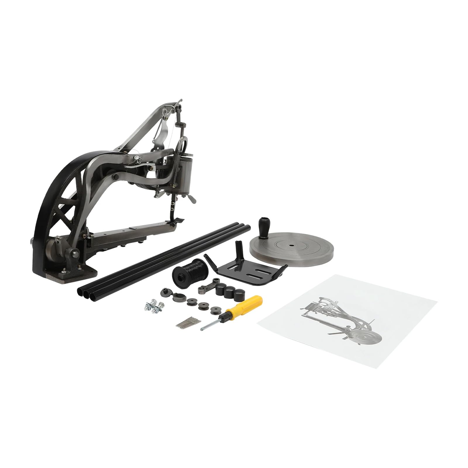 Macchina da cucire manuale in metallo Speciale 360 ° Regolabile Macchina da cucire Calzolaio Cucire Cuoio Per Riparazione Scarpe Scarpe di Gomma