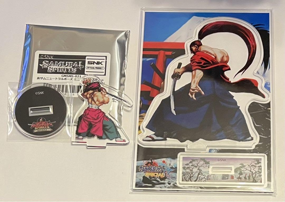 Amazon.co.jp: サムスピ アクスタ 牙神幻十郎 2点セット ニュートラル