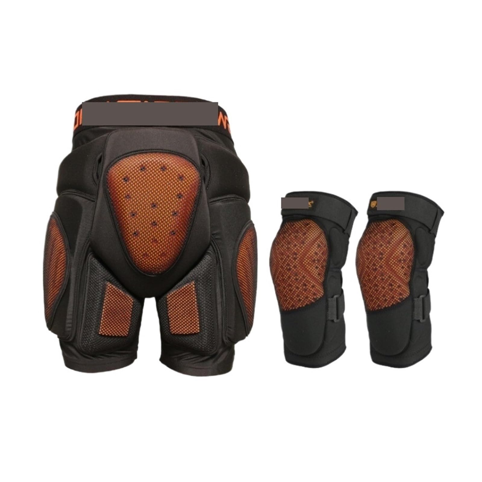 Short rembourré protection hanches genoux pour session skatepark - 6
