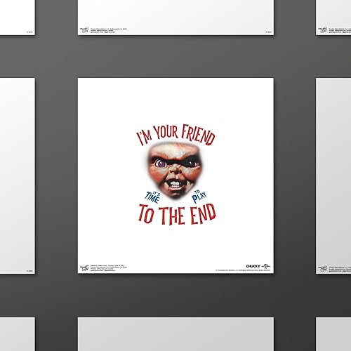 Miniatura 2 de Trends International Gallery Pops Play - Póster de pared Chucky Time To Play, 12.00 x 12.00 pulgadas, versión sin marco
