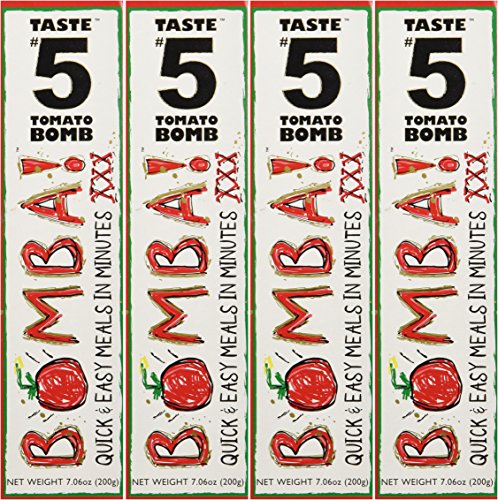 Bomba! XXX 4 Pack. New from Laura Santtini Triple Concentrate Tomato Puree with red wine and vegetables