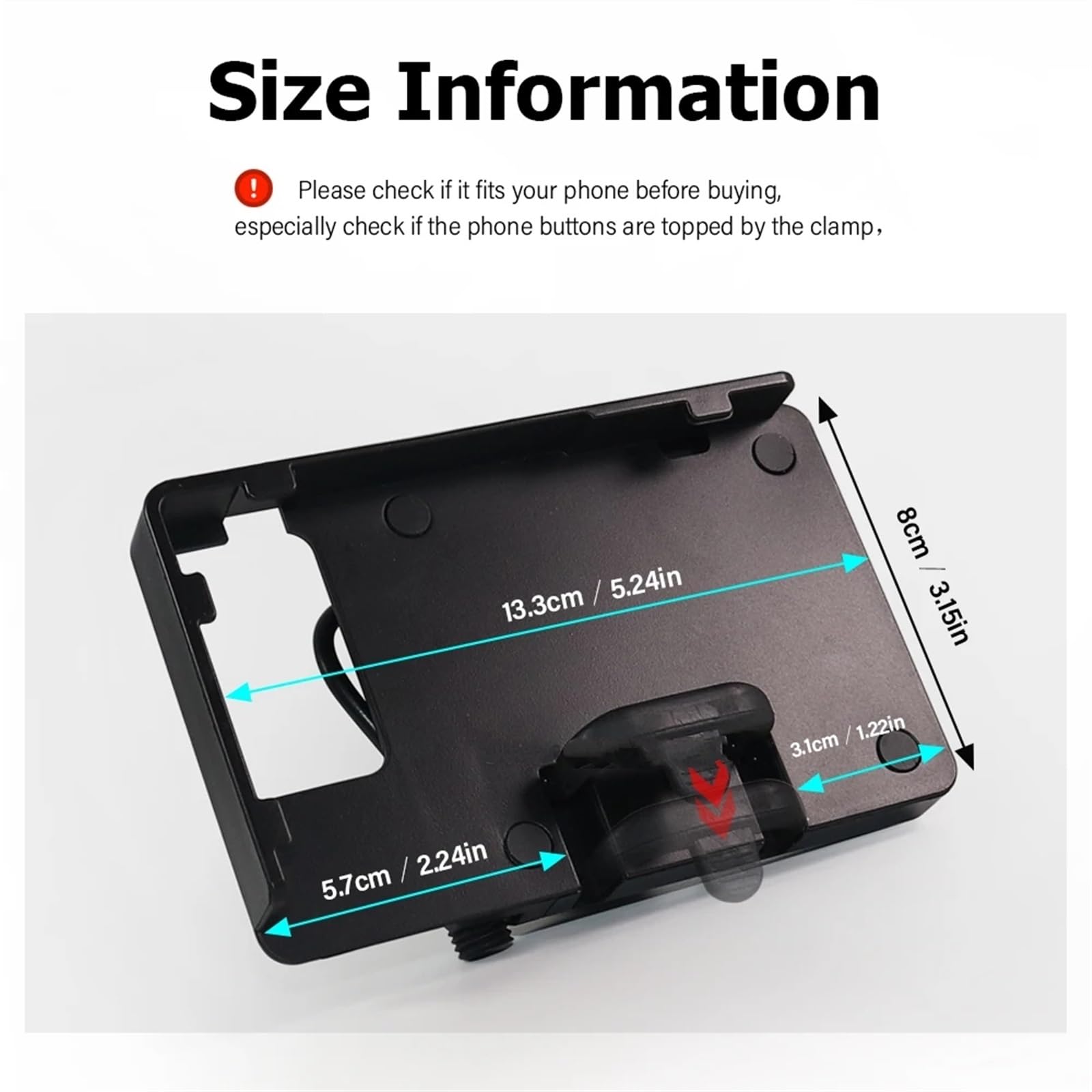 Porta Telefono Moto Per MOTO Per GUZZI V85TT Moto Supporto Navigatore GPS | V 85 TT V85 2019- PARABREZZA Staffa superiore Kit staffa navigazione moto supporto smartphone