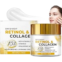 Retinol Cream for Face Anti Aging, Anti Aging Wrinkle Cream with Collagen & Hyaluronic Acid,Retinol Face Neck Wrinkle Cream,Night Moisturizer for Men Women,Anti Aging Facial Skin Care Cream Gift