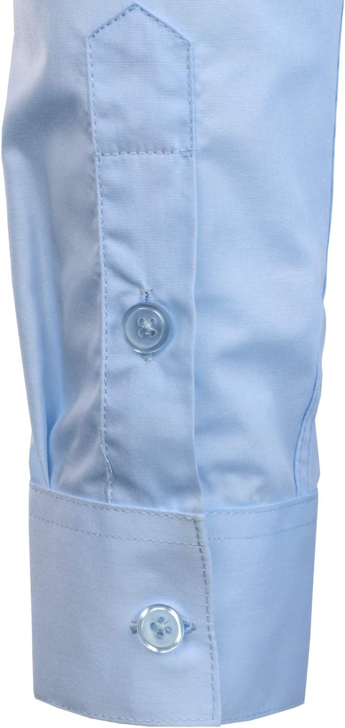 ZEROYAA Men's Hipster Longer Slim Fit Long Sleeve Banded Collar Shirt with Pocket - Image 6