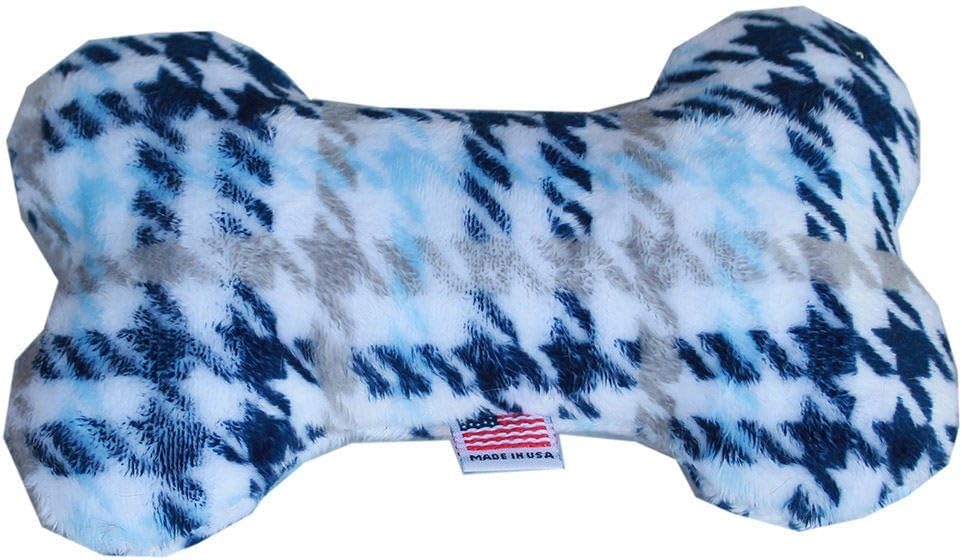 犬用おもちゃ EthicalDoor エシカルドア かみぐるみ 骨つき肉 | ペティオ オンライン ショップ本店 ペットと犬のぬいぐるみ 6インチ 骨のおもちゃ、「クラシック格子縞グループ」(3種類のカラーウェイオプションがあります!) ブルーチ