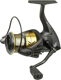 Colmic – Carrete de Pesca Taslon – Ligero en Grafito XTS-55 con Freno micrométrico y Bobina de Aluminio – 6+1 rodamientos, relación 5.1:1 – Producto Oficial Colmic