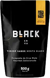Erva Mate Menta Black 500g - Black Erva