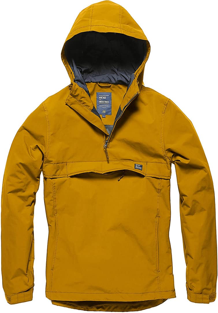 Vintage Industries Men's Yellow Shooter Anorak