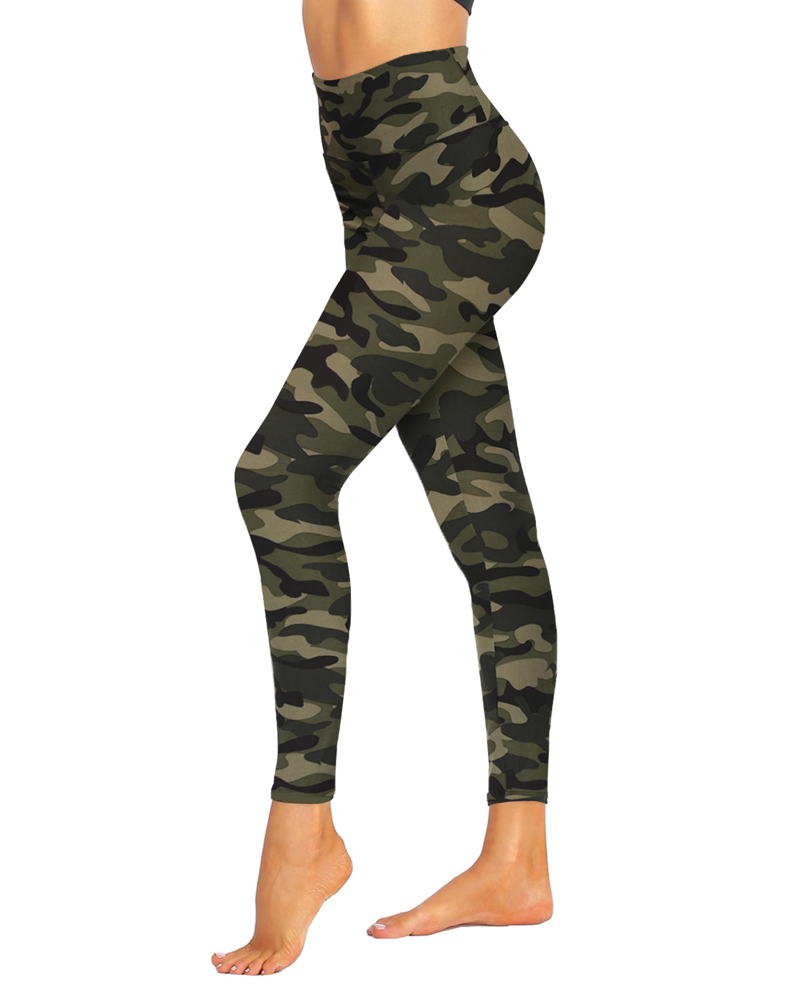 ZOOSIXX Leggings with Pockets for Women High Waisted Yoga Pants