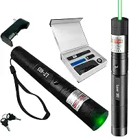 Caneta Laser Pinter Ultra Forte Verde Longo Alcance Caneta Verde Para Apresentação De Slides Apresentador Passador de Slides Sem Fio com Laser