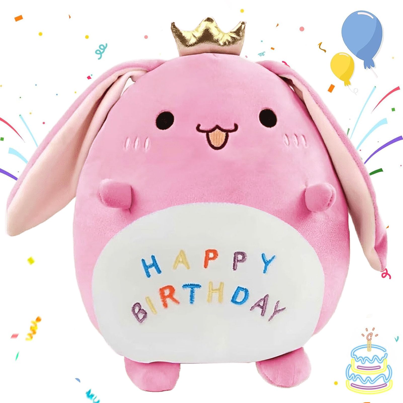 Torte Plüschtier – Kuschelig, 25 Cm, Als Geburtstagsgeschenk Für Kinder
