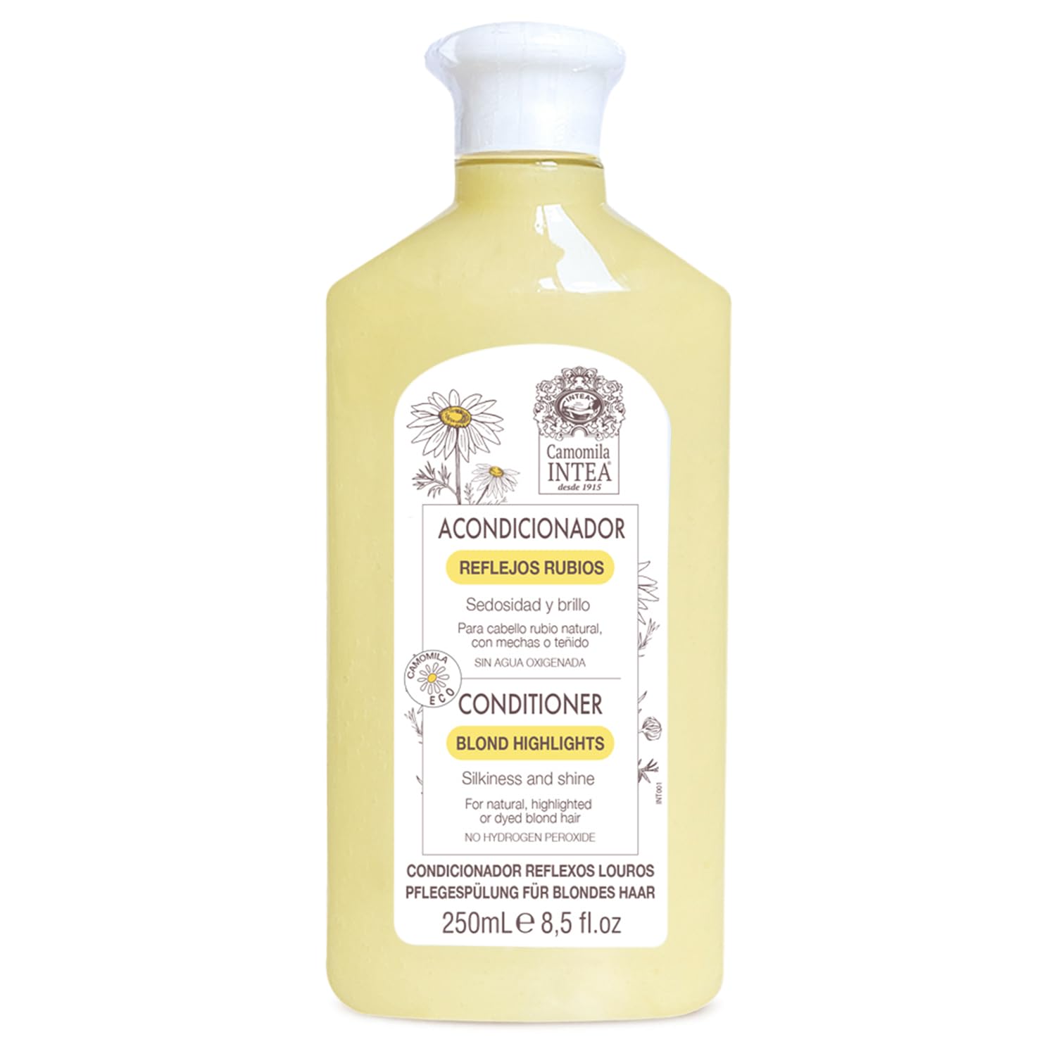 Conditioner for Blonde Hair - Blonde Highlights Conditioner with Natural Chamomile Extract - Keep and Enhance Your Blonde Hair Colour - 8.5 oz (250 ml)
