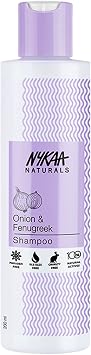 Nykaa Naturals Shampoo - Onion and Fenugreek For Women 6.76 oz Shampoo