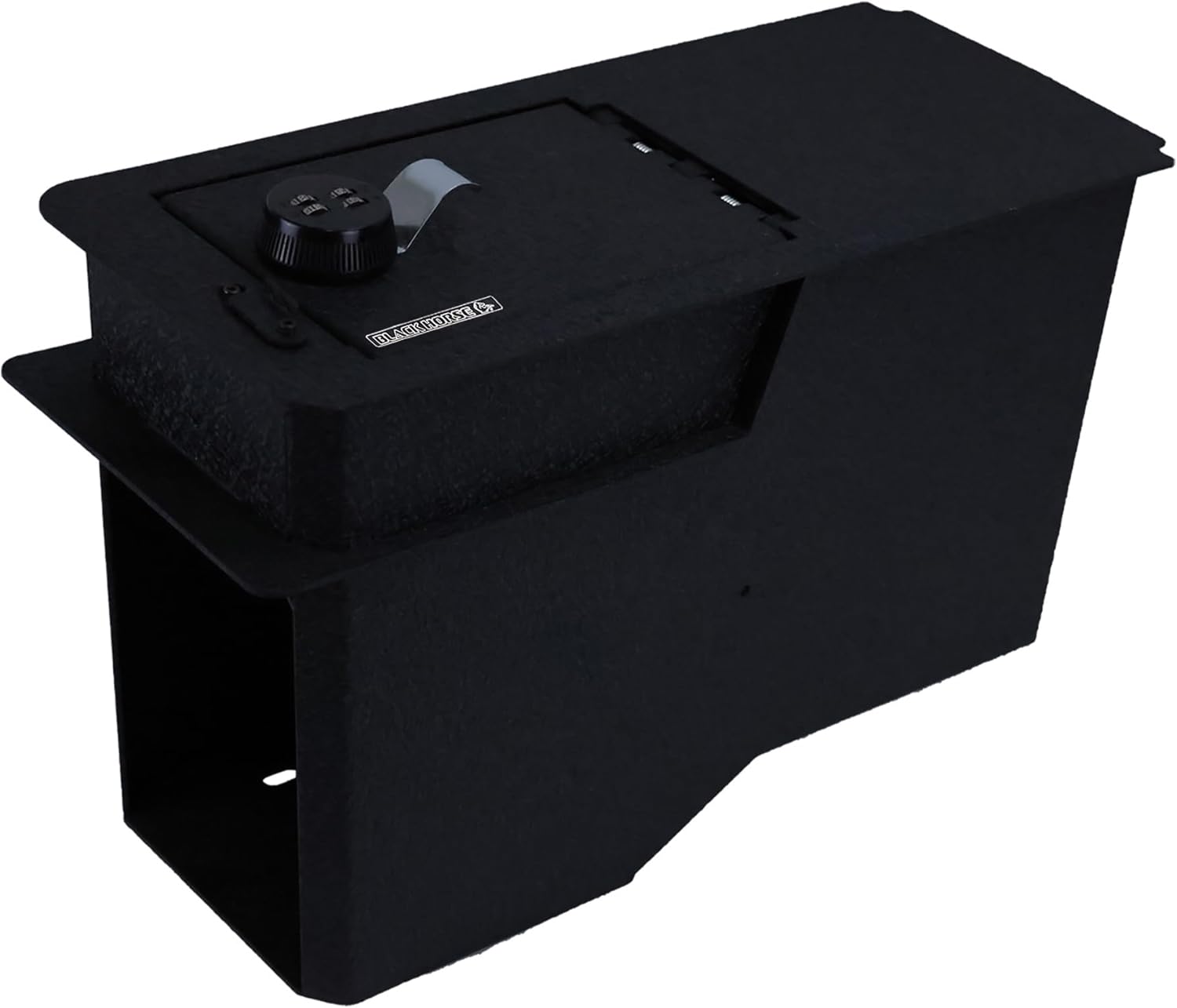 Black Horse Off Road Center Console Safe Black Gun Box Organizer, with 4-Digit Combo Lock Compatible with 2017-2022 Honda CR-V-ASHC01