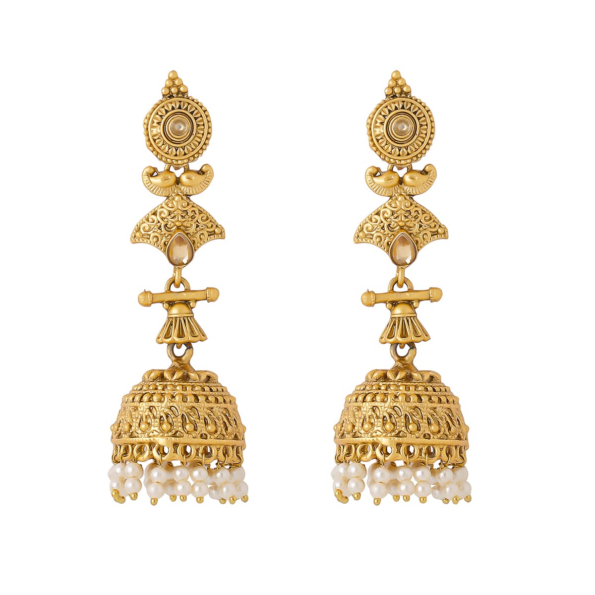 Yellow Chimes Earrings for Women and Girls Jhumka Earrings for Women | Gold Plated Long Jhumka Earrings| Birthday Gift for girls and women Anniversary Gift for Wife (B0BT7WDHTG) Amazon Price History, Amazon Price Tracker