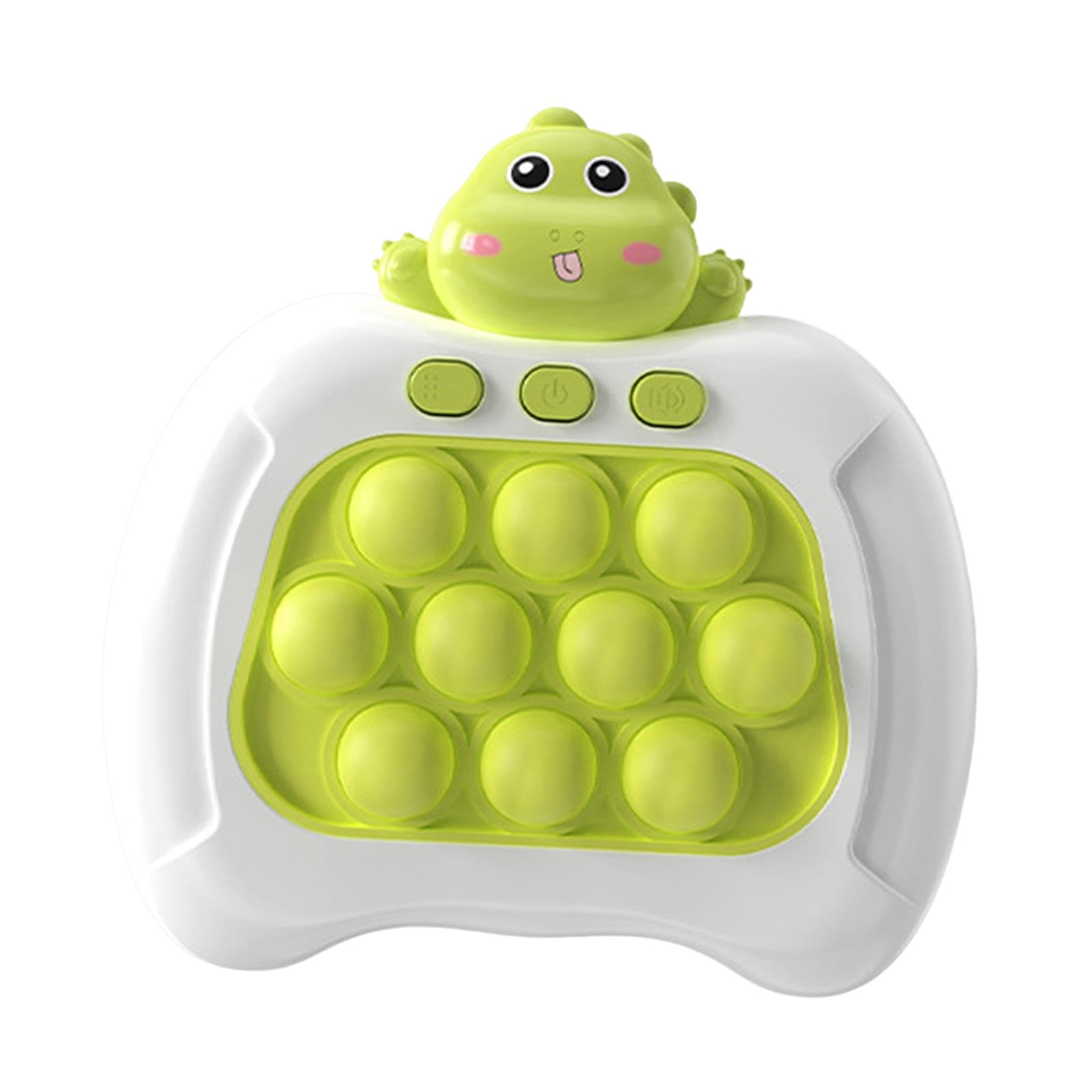 Juego de 5 juegos sensoriales para niños, juego de memoria electrónica para niños, dinosaurio verde, estilo 7