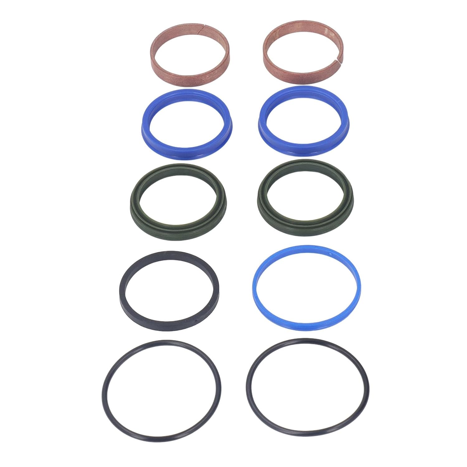 Forklift Steering Cylinder Seal Kit, Steering Cylinder Seal Kit High Strength for Replacement