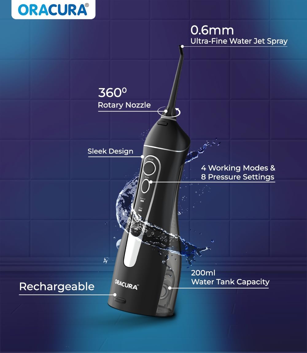 ORACURA Water Flosser features overview