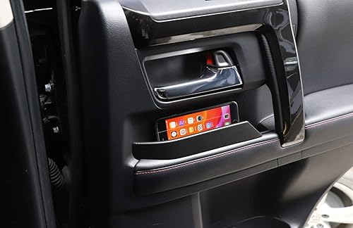 Miniatura 4 de YOCTM Para Toyota 4 Runner Accesorios Bandeja de almacenamiento para puerta lateral, organizador de guantes, se adapta a 4 corredores 2010-2022,