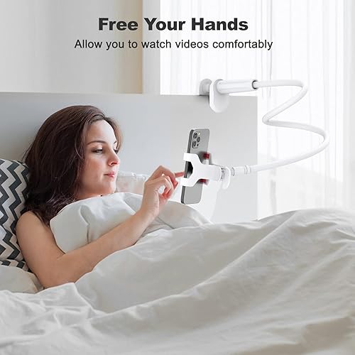 Miniatura 14 de Soporte universal para teléfono celular de cuello de cisne, soporte flexible universal 360 para teléfono, abrazadera de brazos largos para teléfono