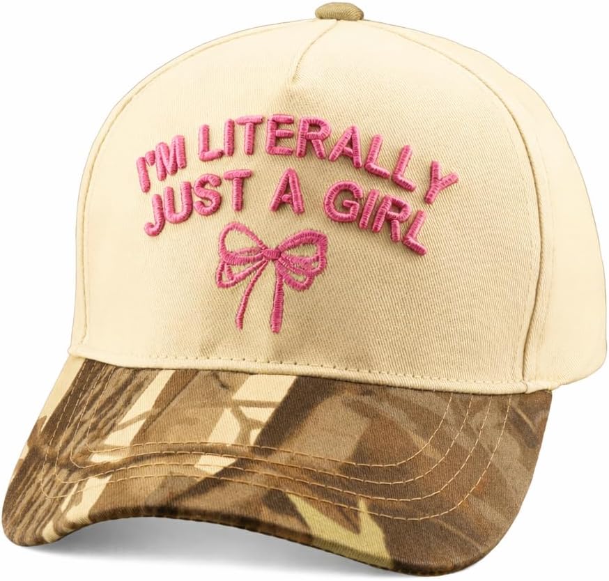 Two Tone Embroidered Lettering Baseball Cap - Image 4