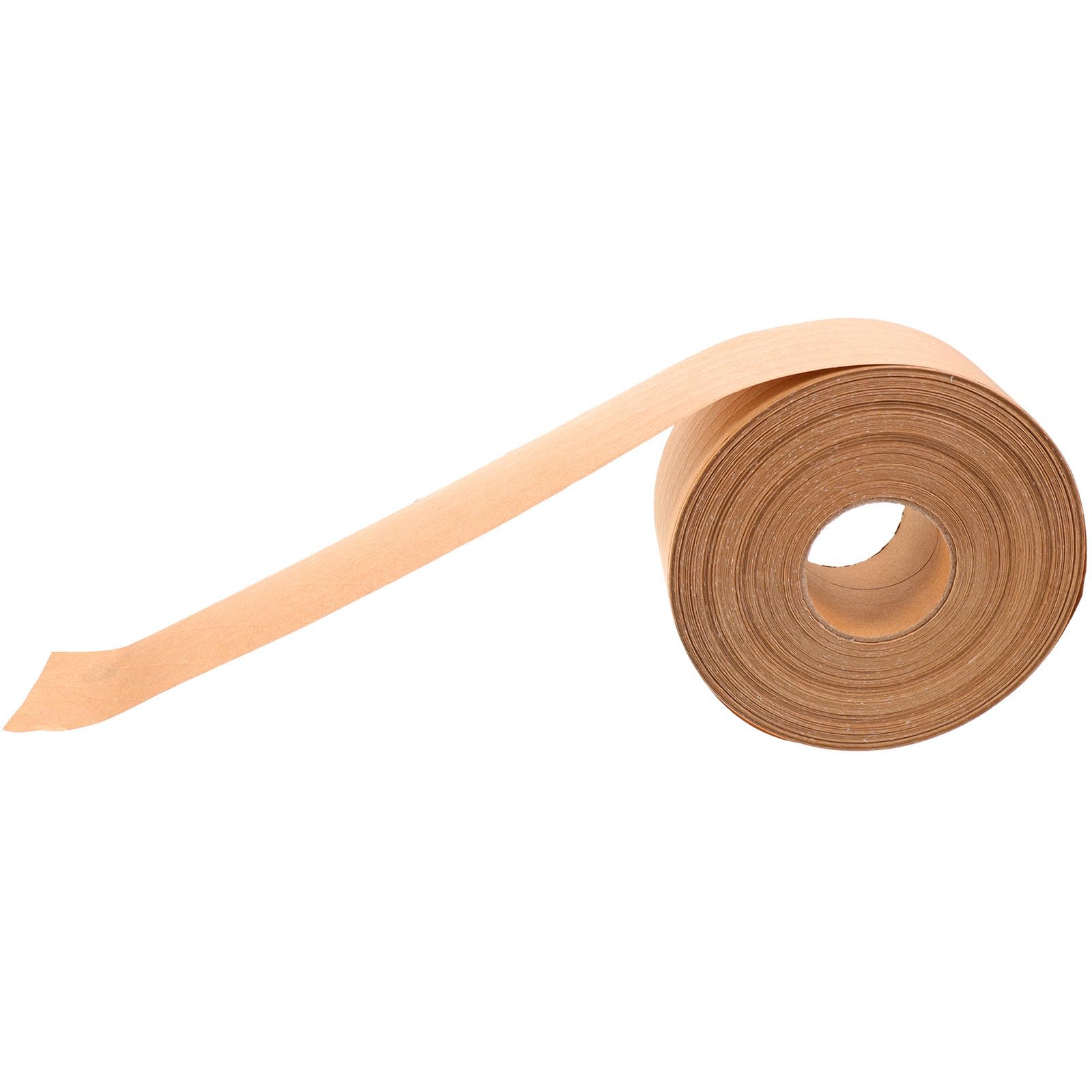 Alasum Kraftpapier Packband 1 Rolle Braunes Papierklebeband Selbstklebend Leichtgewichtig ohne Verziehen zum Versiegeln von Kartons und Einrahmungen