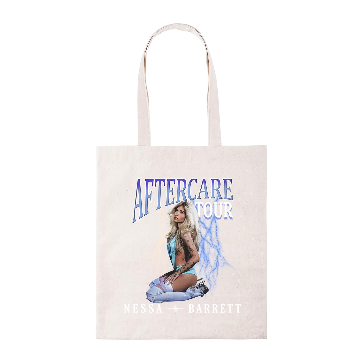 Nessa Barrett Tote bag cotton shopper shopping reusable bags trendy trending cool pop