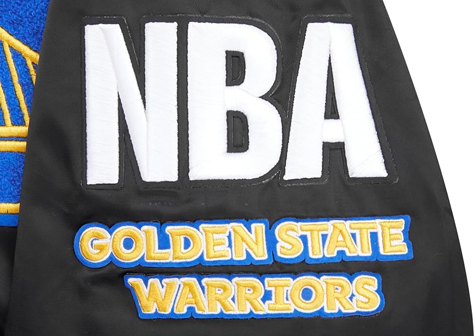 Pro Standard NBA mens Mens Nba Mash Up Satin Jacket - Image 7