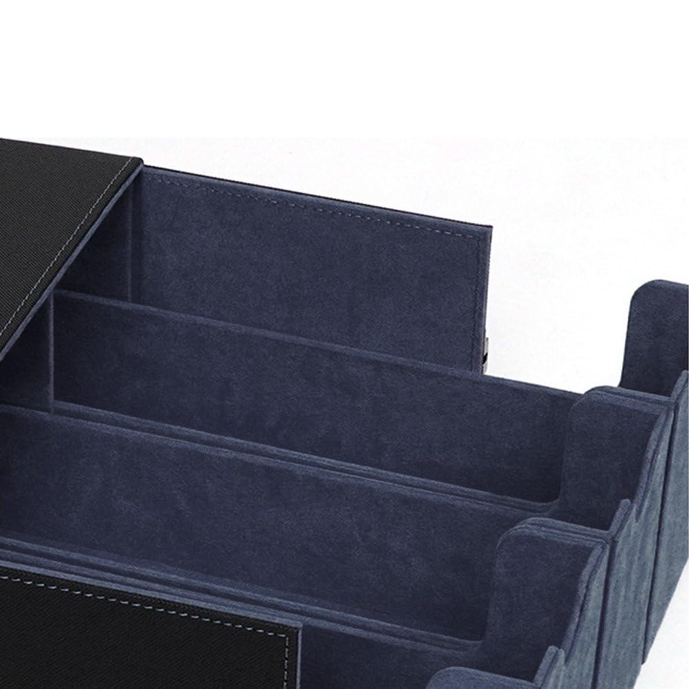 Boîte De Rangement Grande Capacité Pour Plus De 1000 Cartes À Collectionner (type Commander) - Étui En Cuir Pu - Boîte De Rangement Portable Pour Cartes À Collectionner (type Tcg) - Cartes De Baseball