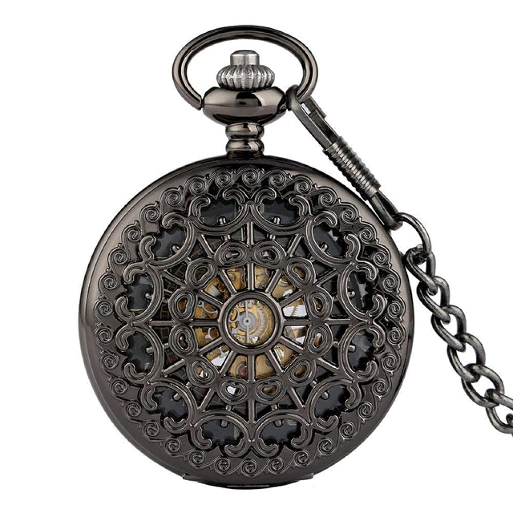 Montre mécanique de poche squelette or pour sublimer vos costumes et tenues rétro