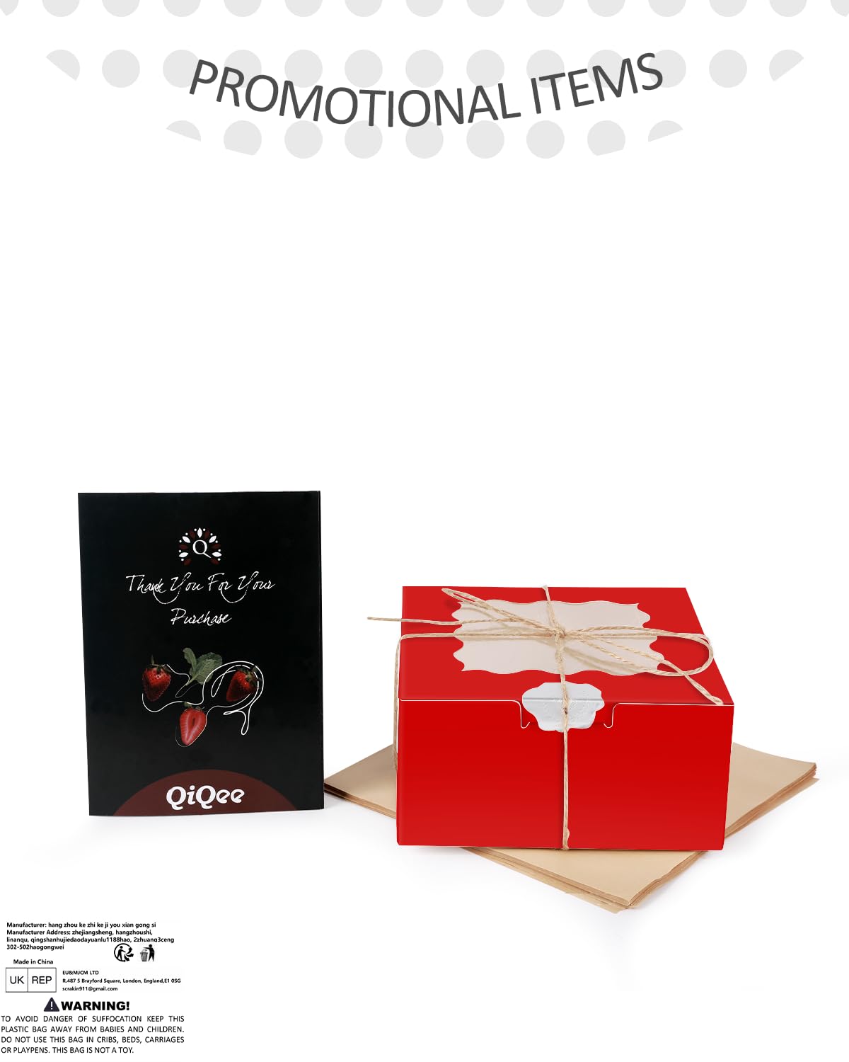 Gcardist Up Red 15.2x15.2x7.6cm 15Pcs Cookie Box with Window Pastry Macaron Bakery Box For Packaging (6x6x3 inch) - Image 4