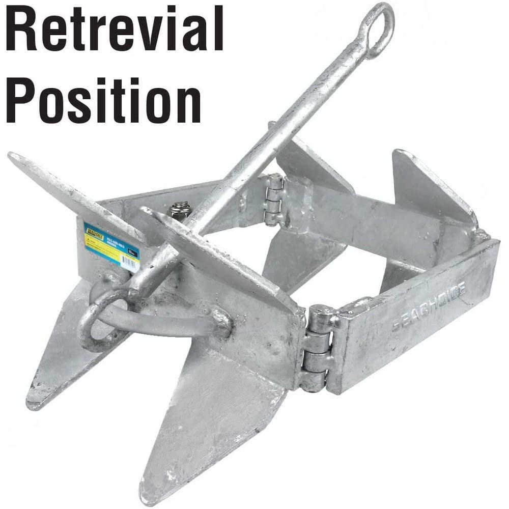 Seachoice Hot-Dipped Galvanized Steel Fold-and-Hold Anchor - Multiple