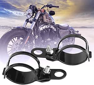 Support De Fourche Avec Indicateur Clignotant Pour Moto - Montage Chaud, Universel