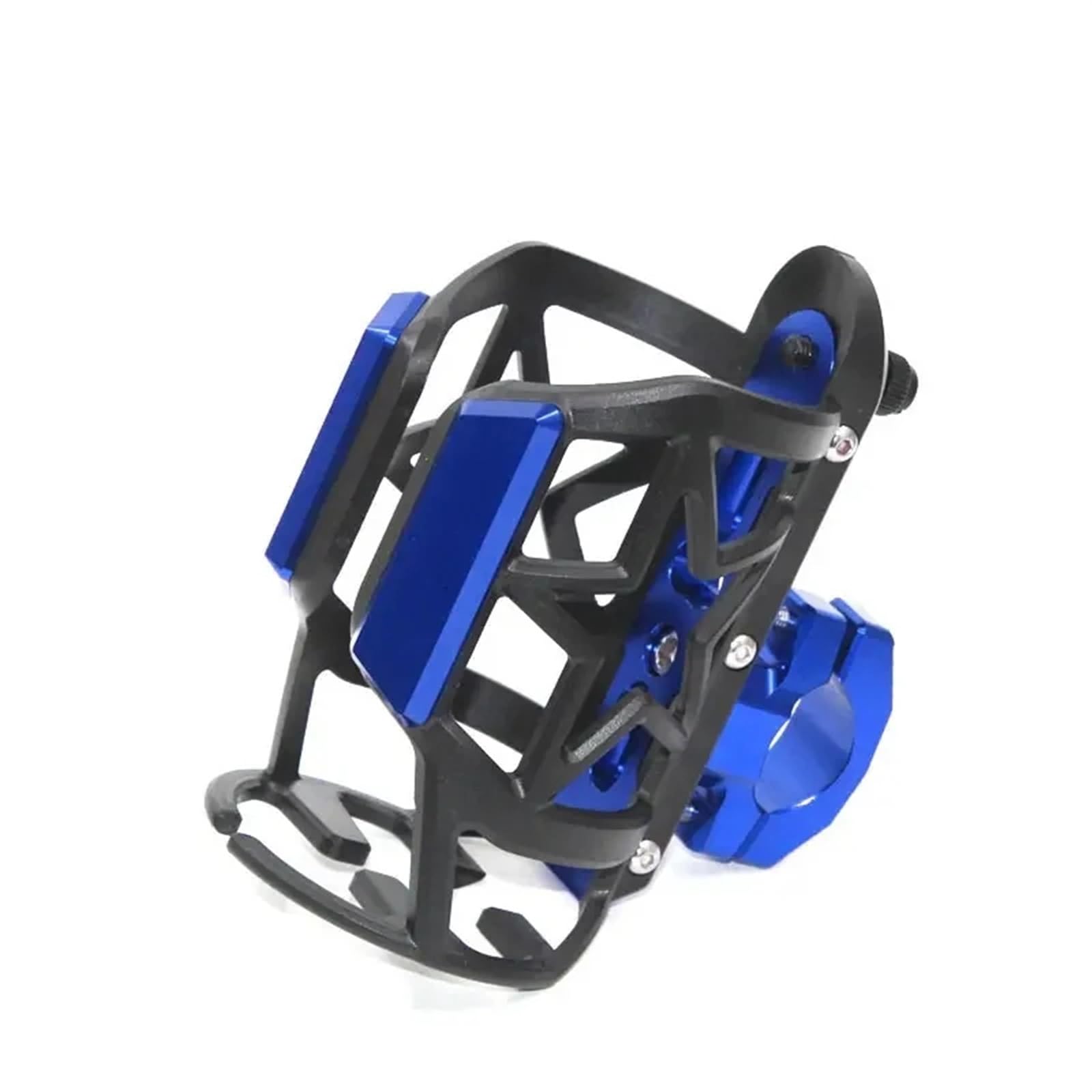 Support Telephone Velo pour BMW R1200GS R1250GS R 1200GS R1250 GS R 1250 GS LC ADV Moto Boisson Bouteille d'eau Cage Boisson Support Verre Support Sdand Telephone Moto Rotation(Blue)