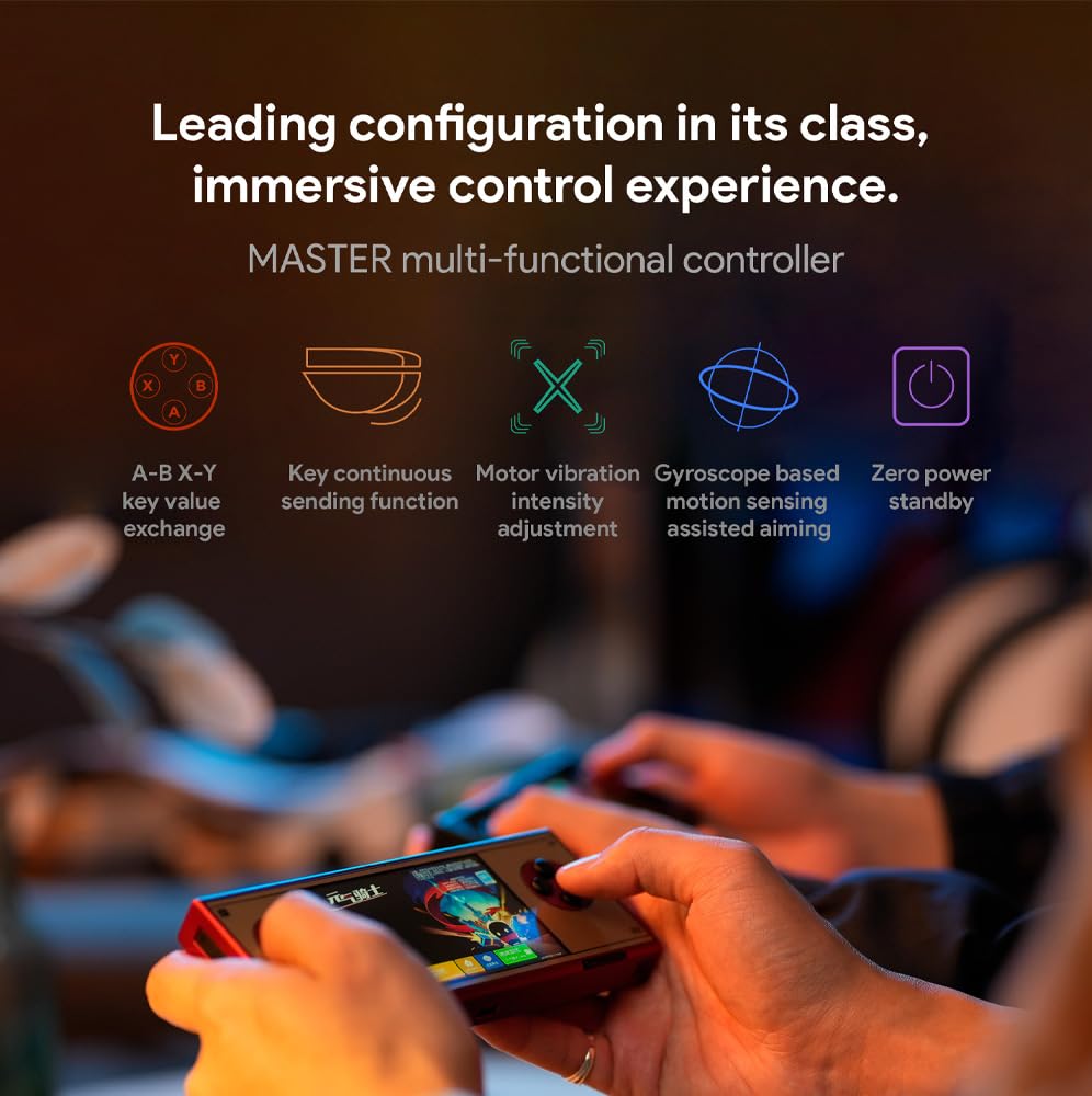 AYA NEO Pocket Classic Micro: Premium Android Retro Gaming Handheld with 3.5" IPS Display, 8GB RAM, 256GB Storage, Wi-Fi 5, Bluetooth 5.2, Helio G99, Hall Joysticks, 2600 mAh Battery