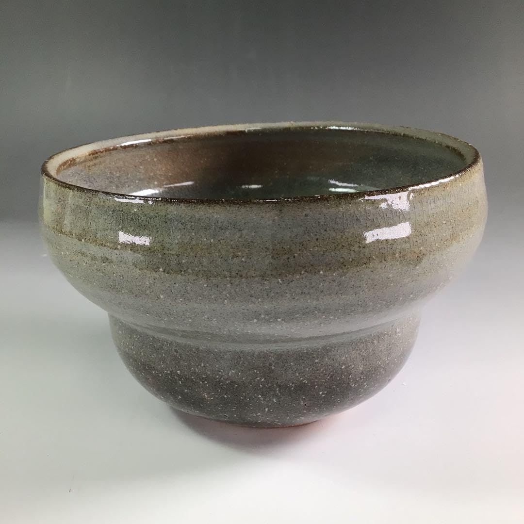 備前焼　萩焼　茶道具　建水 茶道具 建水 萩焼 底丸建水 田原陶兵衛作 深川本窯 萩焼き