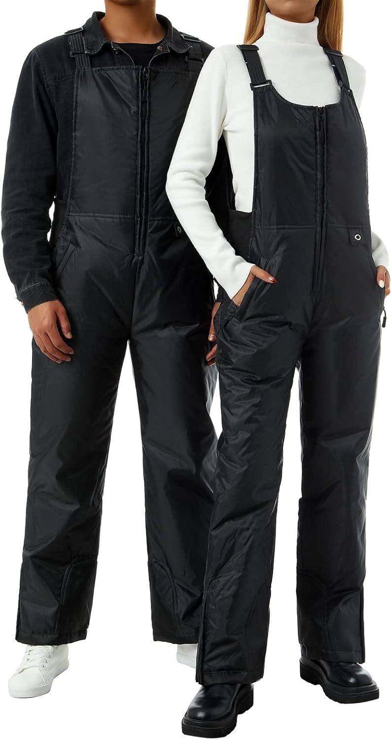Women Snow Bibs Ski Waterproof Insulated Water Resistant Overalls Winter Waterproof Snowboarding Pants Overalls