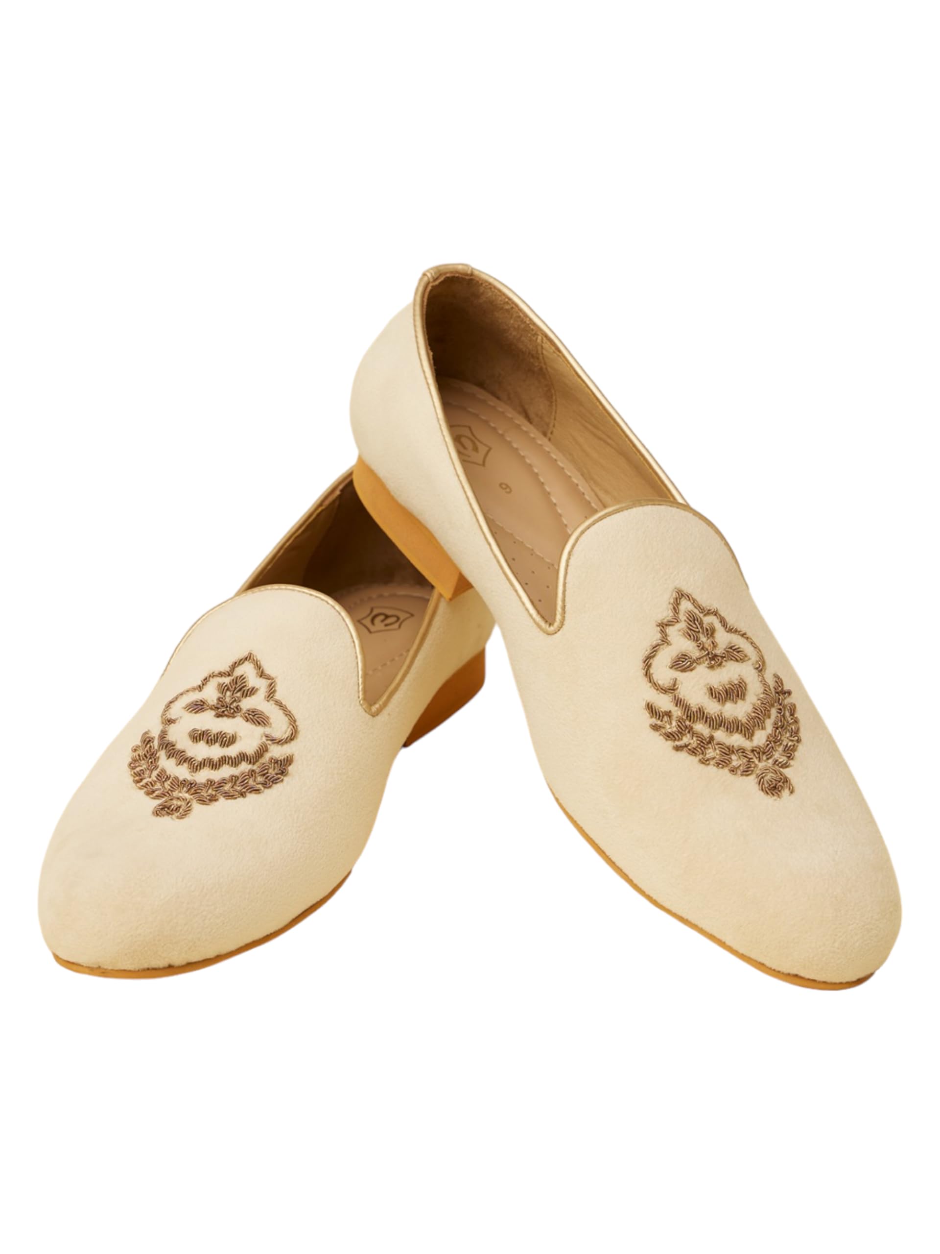 Manyavar Jasmine White Diamond Patterned Loafer Style Shoes | Mens Ethnic Jutti | Juttis and Mojaris (B0CVX8PC4Z) Amazon Price History, Amazon Price Tracker