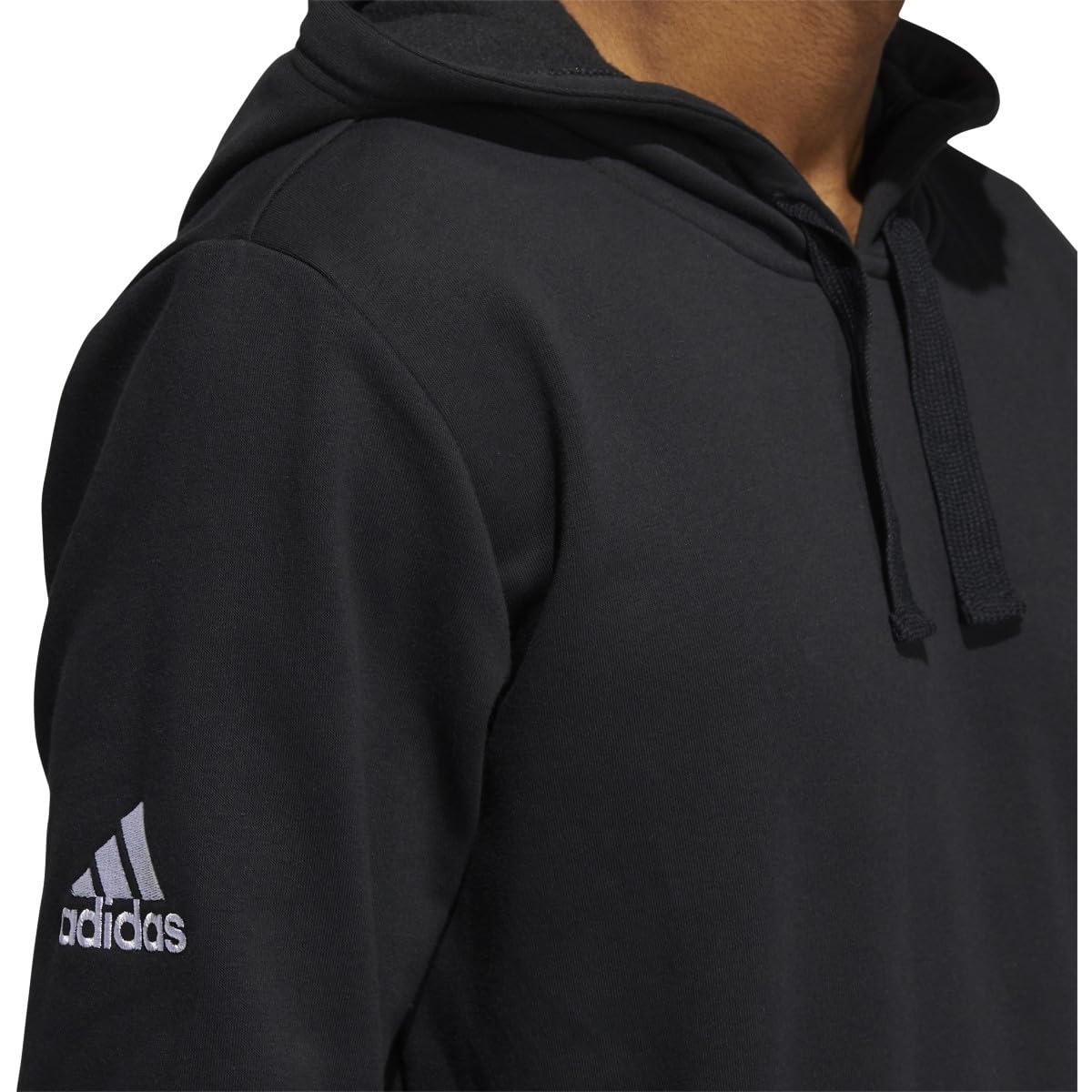 adidas Męska bluza z kapturem, miękka, bawełniana, pusta