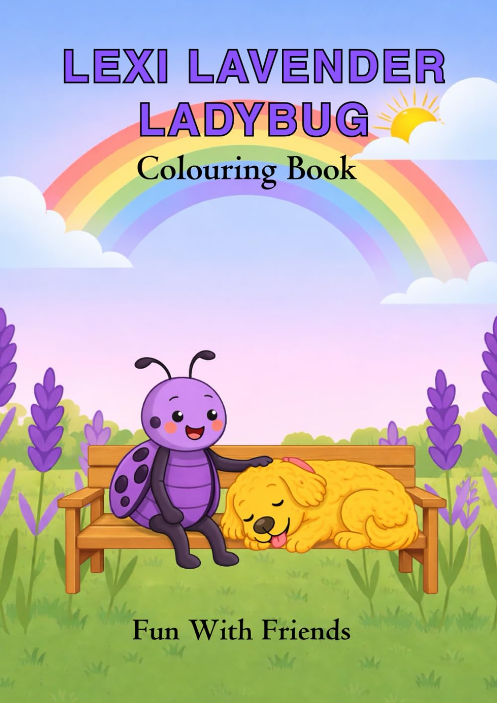 Lexi Lavender Ladybug - Fun With Friends: Colouring Book